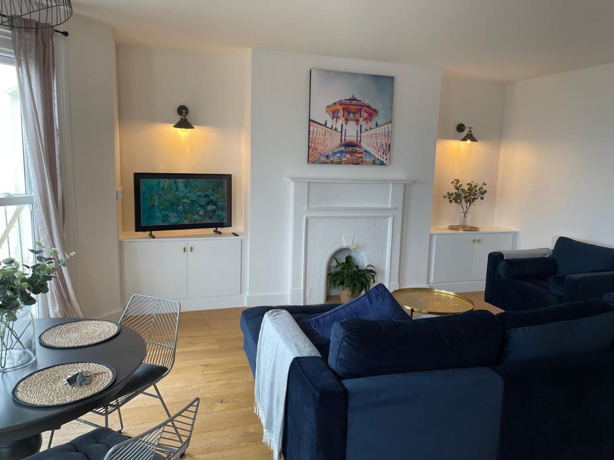 Seaview Flat With Balcony, Spacious 2 Bedroom Worthing Luaran gambar