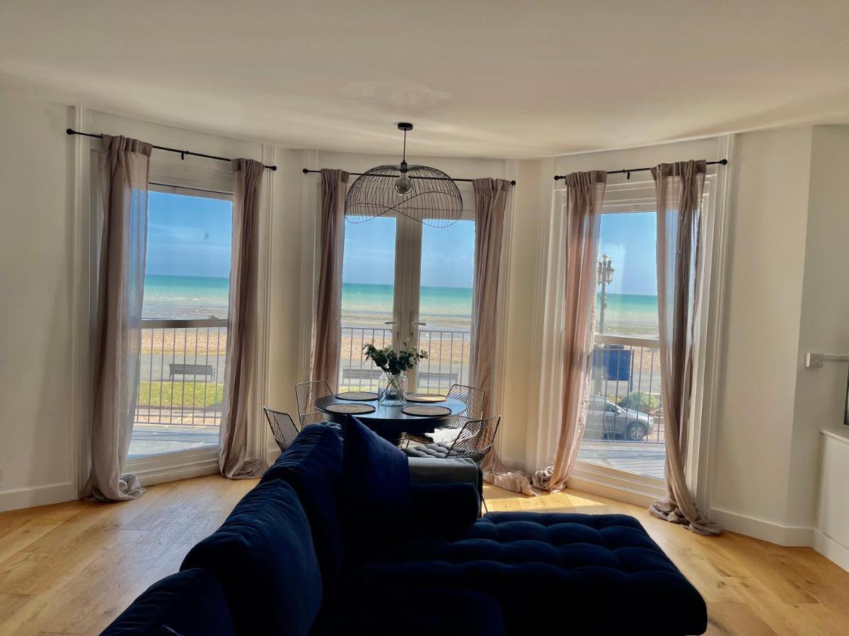 Seaview Flat With Balcony, Spacious 2 Bedroom Worthing Luaran gambar
